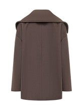 Max Mara Atelier Brown Double-Breasted Coat - Collezione Happy Birthday | Lidia Shopping