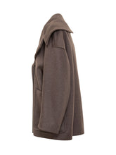 Max Mara Atelier Brown Double-Breasted Coat - Collezione Happy Birthday | Lidia Shopping