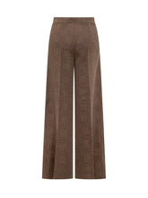 Max Mara Brown Checked Wool Trousers - Collezione Happy Birthday | Lidia Shopping