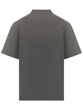 Represent Grey T-Shirt with Embroidered Logo - Collezione Happy Birthday | Lidia Shopping