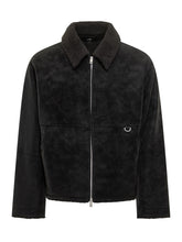 Represent Black Shearling Zip Jacket - Collezione Happy Birthday | Lidia Shopping