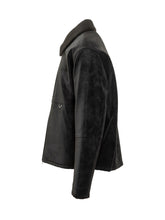 Represent Black Shearling Zip Jacket - Collezione Happy Birthday | Lidia Shopping
