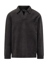 Represent Maglione Nero con Colletto - Abbigliamento Uomo | Lidia Shopping
