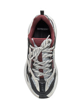 Represent Sneakers Technical Runner Bordeaux e Nero - Collezione Happy Birthday | Lidia Shopping