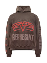 Represent Brown Hoodie Legacy Tour Print - Collezione Happy Birthday | Lidia Shopping