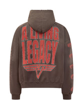 Represent Brown Hoodie Legacy Tour Print - Collezione Happy Birthday | Lidia Shopping