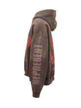 Represent Brown Hoodie Legacy Tour Print - Collezione Happy Birthday | Lidia Shopping