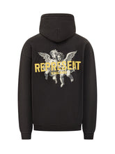 Represent Black Hoodie with Cherub Logo - Collezione Happy Birthday | Lidia Shopping
