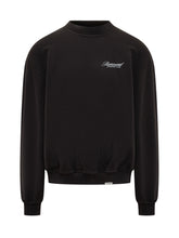 Represent Felpa Nera con Logo Ricamato - Abbigliamento Uomo | Lidia Shopping