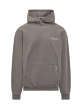 Represent Felpa con Cappuccio Grigia Logo Ricamato - Abbigliamento Uomo | Lidia Shopping