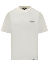 Represent T-Shirt Bianca con Logo Ricamato - Abbigliamento Uomo | Lidia Shopping