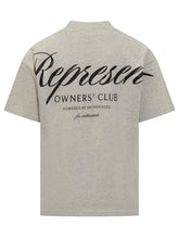 Represent Grey T-Shirt with Owners Club Logo - Collezione Happy Birthday | Lidia Shopping