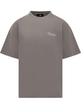 Represent T-Shirt Grigia con Logo Ricamato - Abbigliamento Uomo | Lidia Shopping