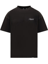 Represent Black T-Shirt with Embroidered Logo - Collezione Happy Birthday | Lidia Shopping