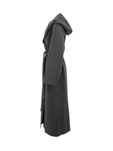 Max Mara Cappotto Lungo con Cappuccio Grigio - Abbigliamento Donna | Lidia Shopping
