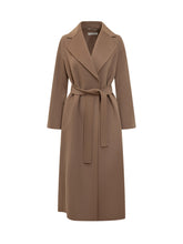 Max Mara Cappotto Cammello Lungo con Cintura - Abbigliamento Donna | Lidia Shopping