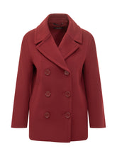 Max Mara S Elise Wool Jacket in Burgundy - Collezione Happy Birthday | Lidia Shopping