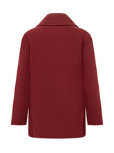 Max Mara S Elise Wool Jacket in Burgundy - Collezione Happy Birthday | Lidia Shopping