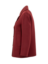 Max Mara S Elise Wool Jacket in Burgundy - Collezione Happy Birthday | Lidia Shopping