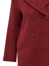 Max Mara S Elise Wool Jacket in Burgundy - Collezione Happy Birthday | Lidia Shopping