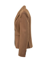 Max Mara Camel Single-Breasted Blazer - Collezione Happy Birthday | Lidia Shopping