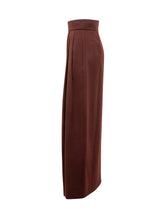 Max Mara Gonna Midi a Pieghe Marrone - Abbigliamento Donna | Lidia Shopping