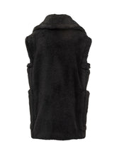 Max Mara Black Fur Vest - Collezione Happy Birthday | Lidia Shopping
