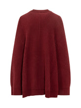 Max Mara Bordeaux Wool Sweater with Front Pocket - Collezione Happy Birthday | Lidia Shopping