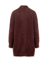 Max Mara Oversized Soft Burgundy Cardigan - Collezione Happy Birthday | Lidia Shopping