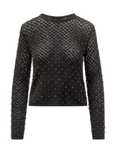 Max Mara Elegante Studio Maglia con Perline Nere - Abbigliamento Donna | Lidia Shopping