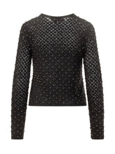 Max Mara Elegante Studio Maglia con Perline Nere - Abbigliamento Donna | Lidia Shopping