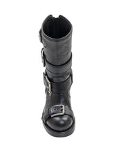 Dolce & Gabbana Stivaletto Horse in Pelle Nera - Collezione Happy Birthday | Lidia Shopping