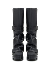 Dolce & Gabbana Leather Biker Boot - Collezione Happy Birthday | Lidia Shopping