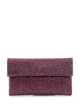 Bordeaux Rhinestone Clutch Twenty Four Haitch - Collezione Happy Birthday | Lidia Shopping