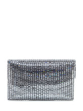 Smoke Grey Metal Mesh Clutch Twenty Four Haitch - Collezione Happy Birthday | Lidia Shopping