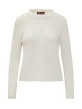 Quilisia White Crew Neck Sweater - Collezione Happy Birthday | Lidia Shopping