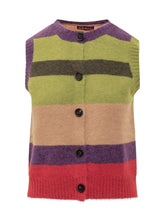 Quilisia Multicolor Buttoned Vest - Collezione Happy Birthday | Lidia Shopping