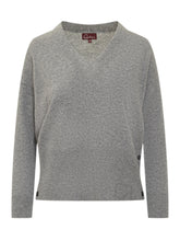 Quilisia Grey V-Neck Sweater - Collezione Happy Birthday | Lidia Shopping