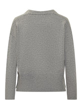 Quilisia Grey V-Neck Sweater - Collezione Happy Birthday | Lidia Shopping