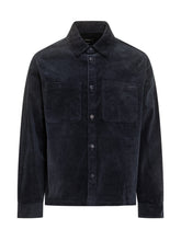 A.P.C. Camicia in Velluto Blu - Abbigliamento Uomo | Lidia Shopping