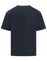 A.P.C. T-Shirt Blu con Logo Ricamato - Abbigliamento Uomo | Lidia Shopping