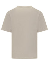 A.P.C. T-Shirt Beige con Logo Rosso - Abbigliamento Uomo | Lidia Shopping