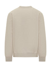 A.P.C. Felpa Beige con Logo Bordeaux - Abbigliamento Uomo | Lidia Shopping