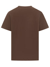 A.P.C. T-Shirt Marrone con Logo Ricamato - Abbigliamento Uomo | Lidia Shopping