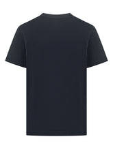 A.P.C. T-Shirt Blu con Logo Creativo Stampato - Abbigliamento Uomo | Lidia Shopping