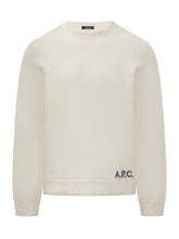 A.P.C. Maglione in Lana con Logo Ricamato - Abbigliamento Uomo | Lidia Shopping