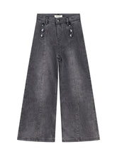 Twinset Grey Culotte Jeans with Buttons - Collezione Happy Birthday | Lidia Shopping