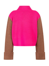 Twinset Kids Maglione Color Block a Collo Alto - Abbigliamento Bambini | Lidia Shopping