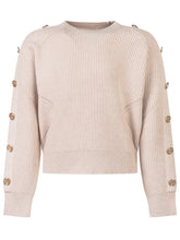 Twinset Kids Maglione Beige con Bottoni Logo - Abbigliamento Bambini | Lidia Shopping