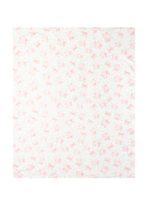 Monnalisa Cotton Blanket with Puppy and Pink Roses - Collezione Happy Birthday | Lidia Shopping